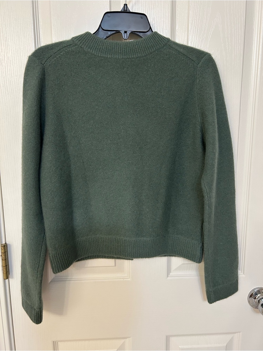 Vince Plush Cashmere Shrunken Cardigan in Deep Patina Size S - Picture 9 of 9